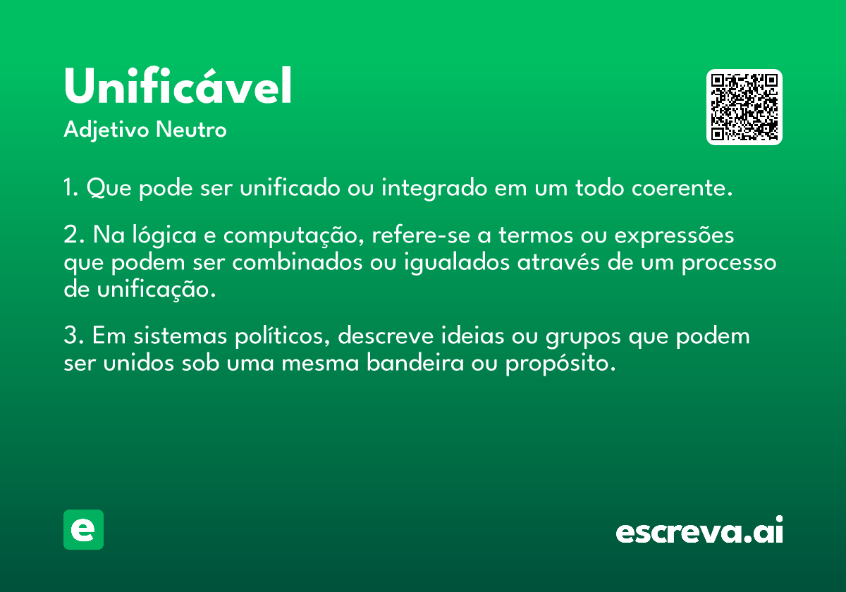 unificável