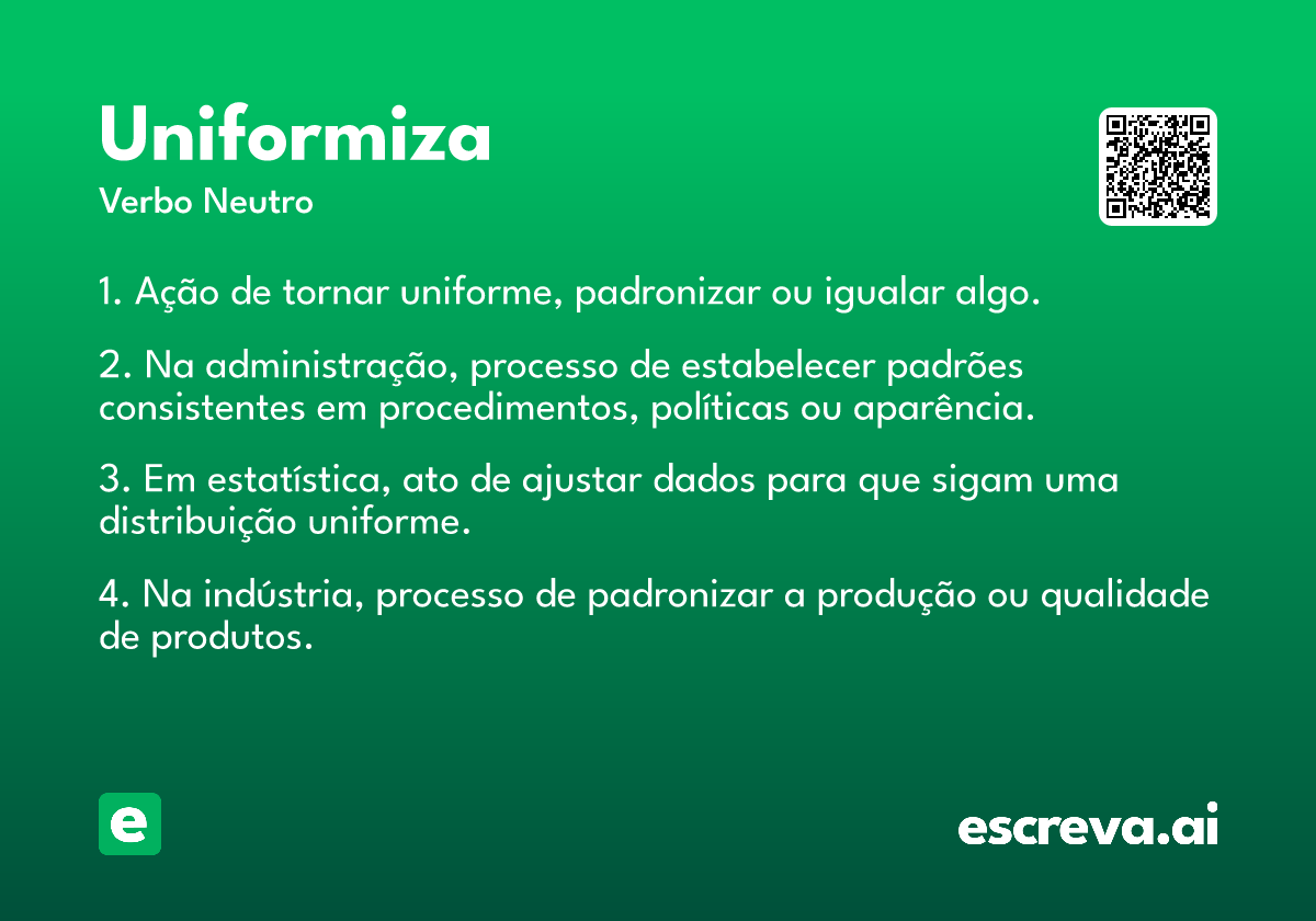 uniformiza