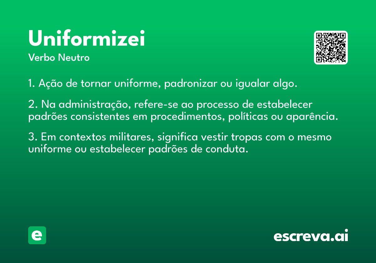 uniformizei