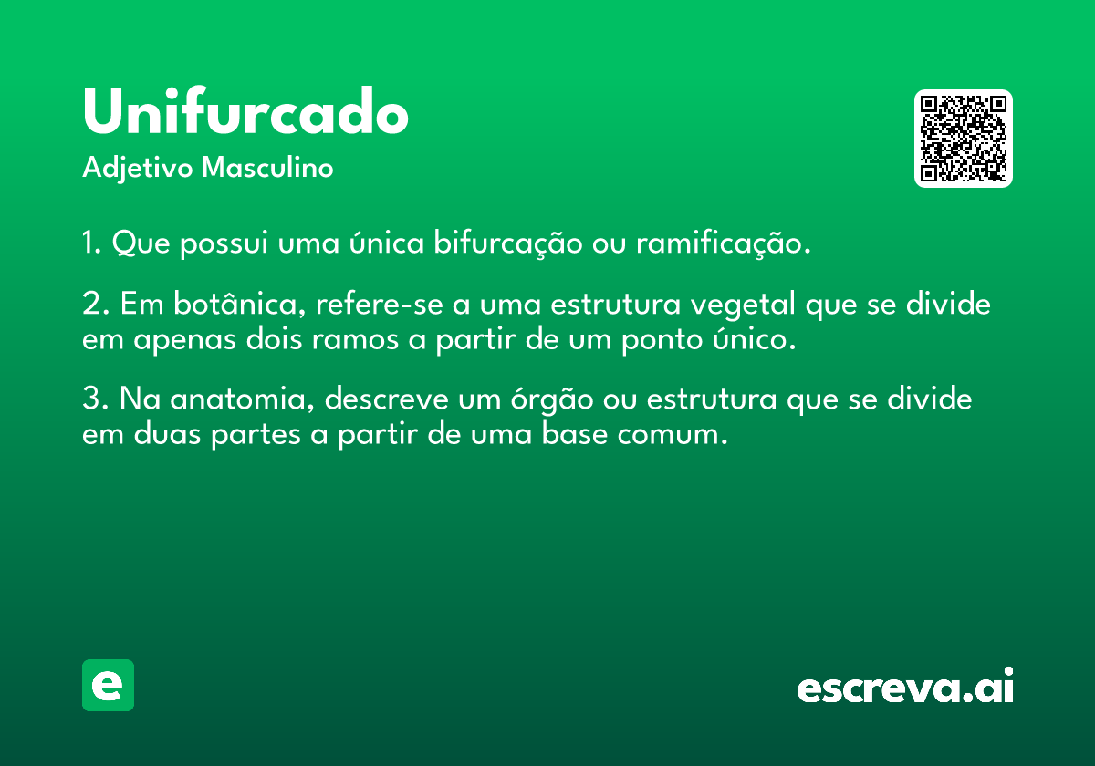 unifurcado