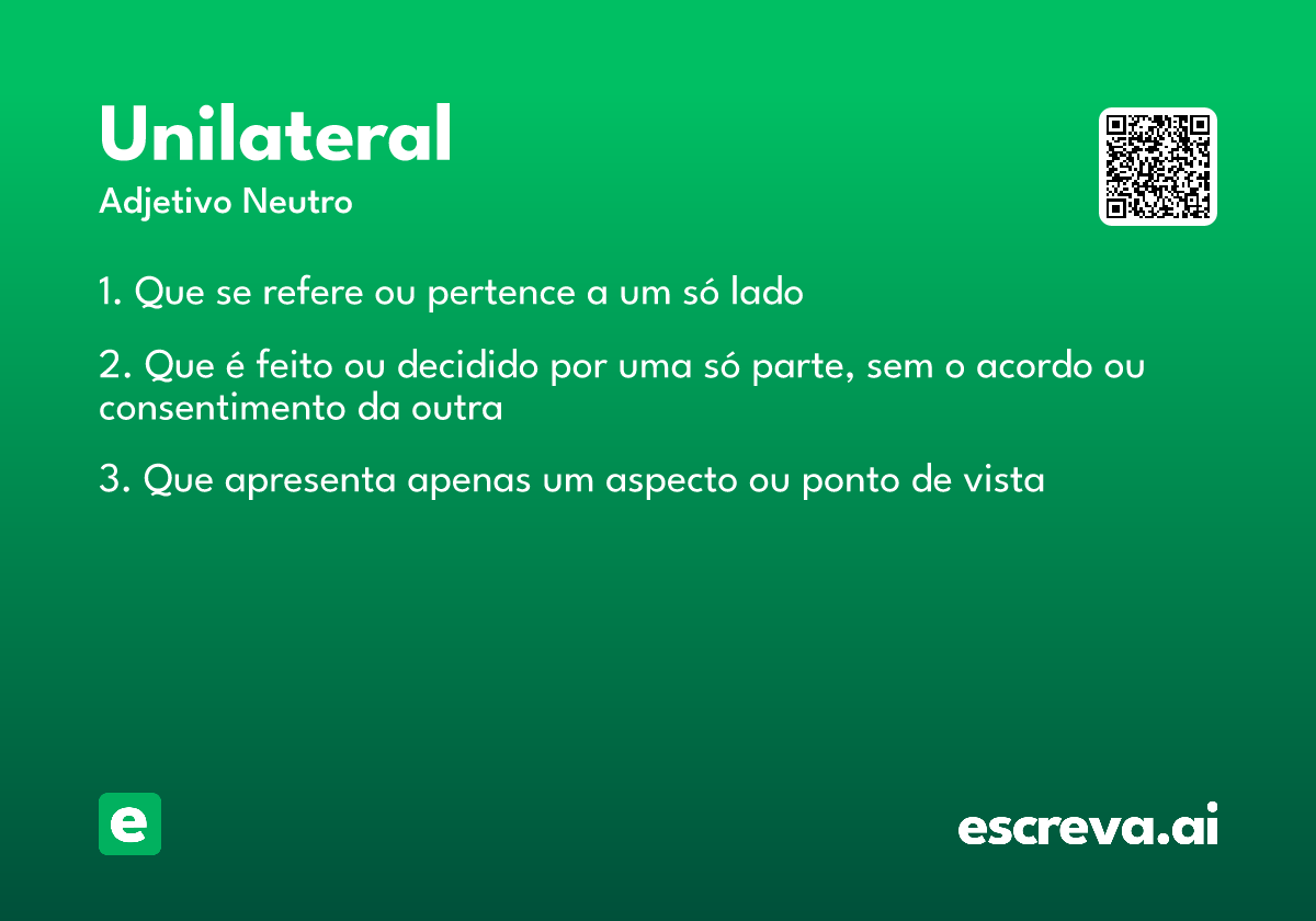 unilateral