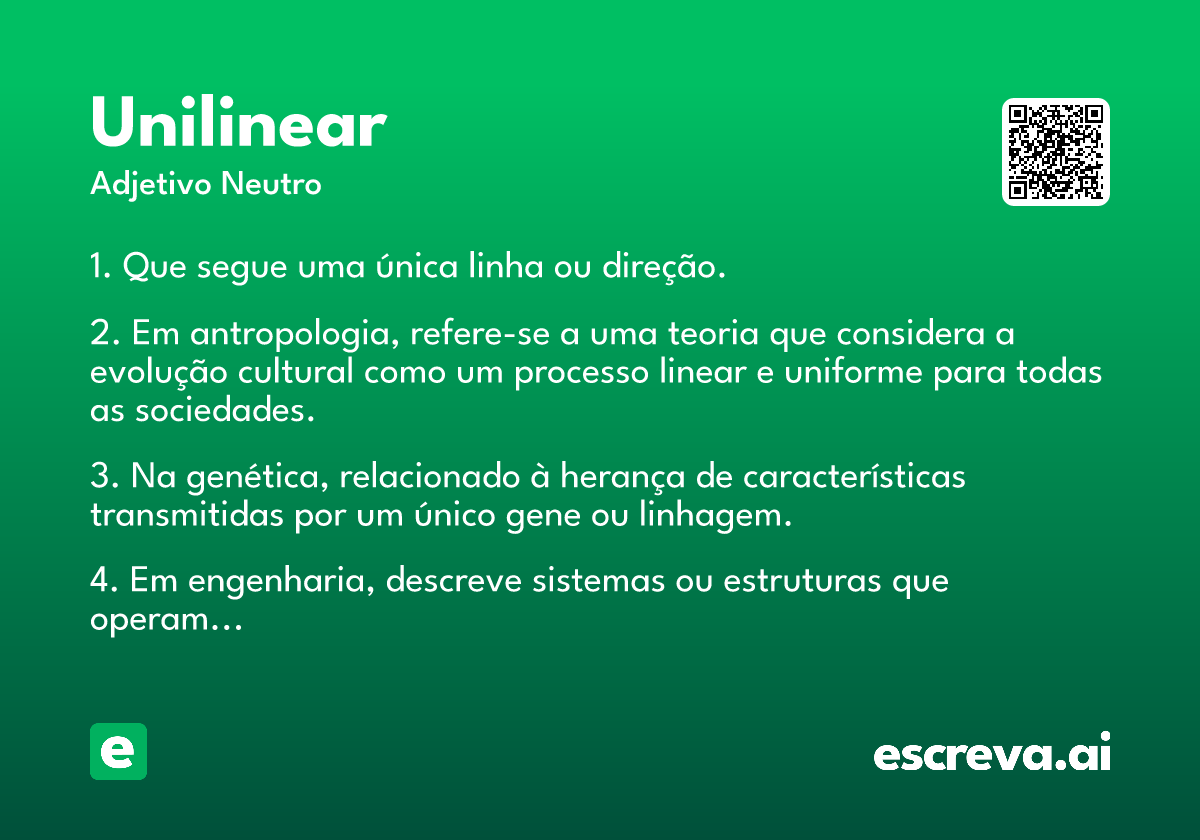 unilinear
