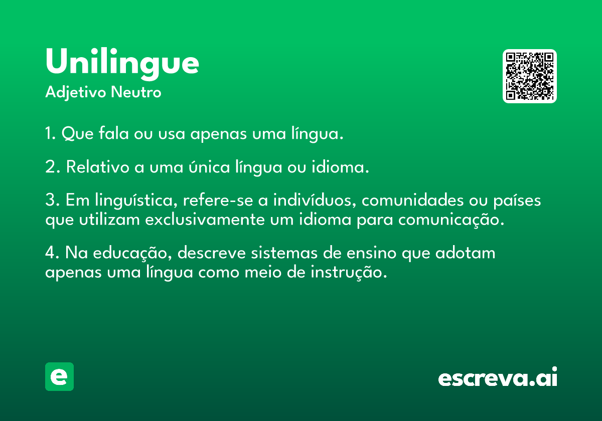 unilingue