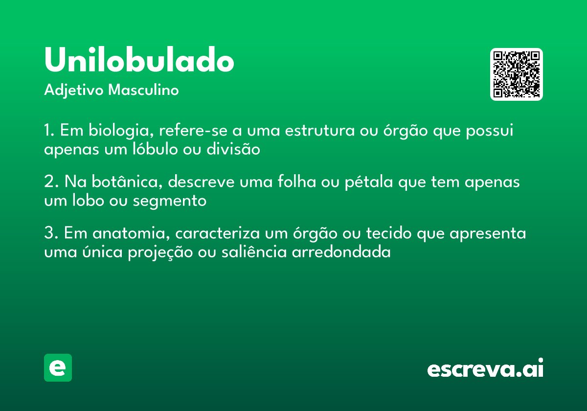 unilobulado