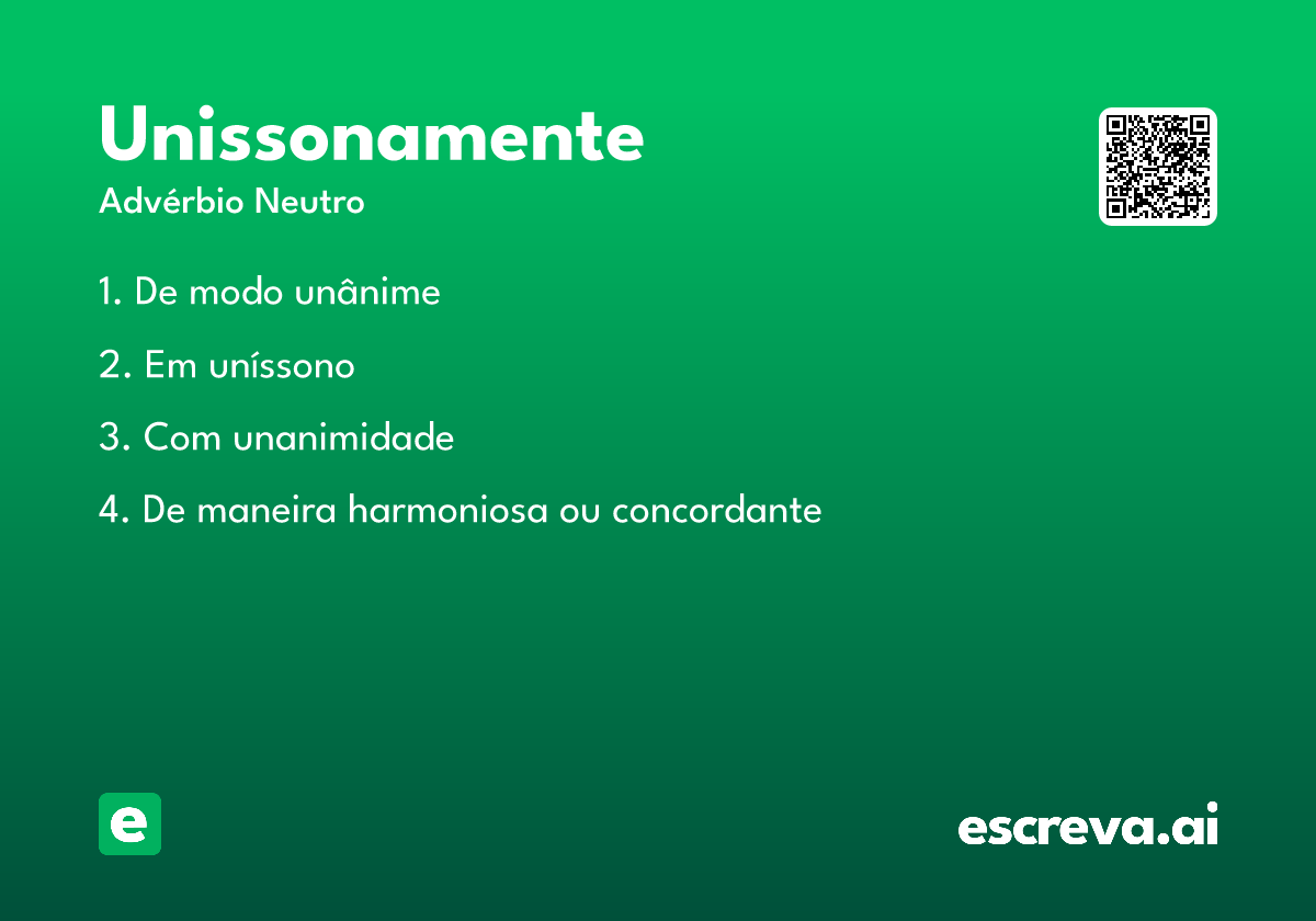 unissonamente