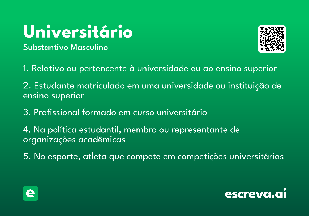 universitário
