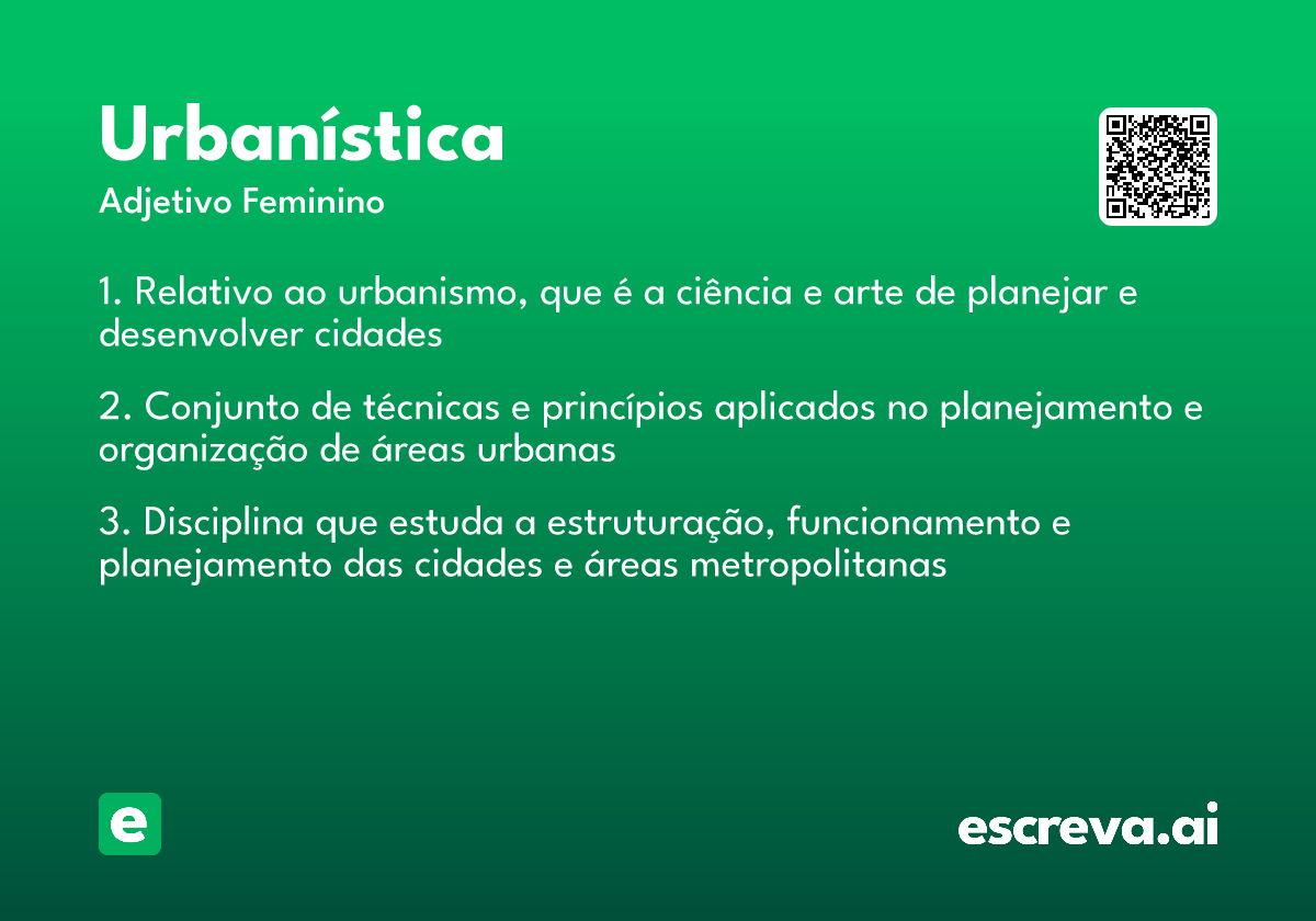 urbanística