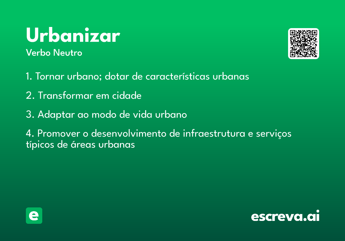 urbanizar