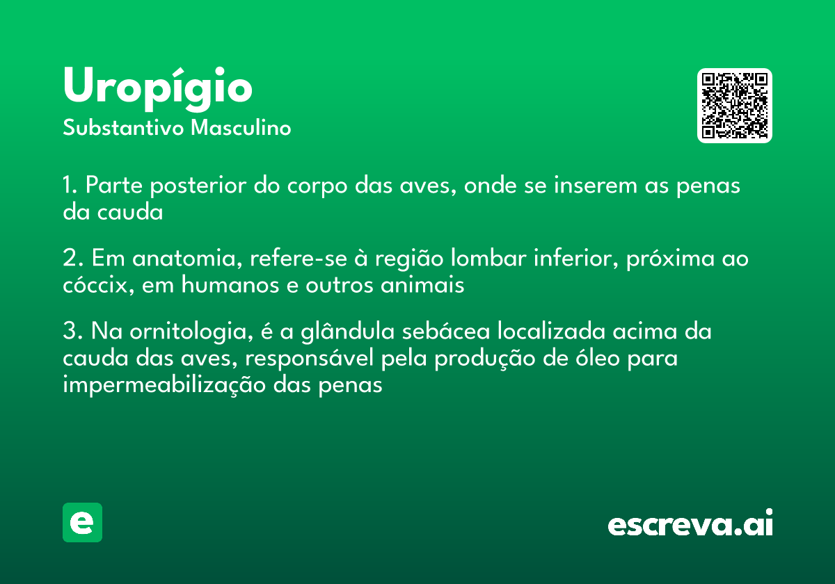 uropígio