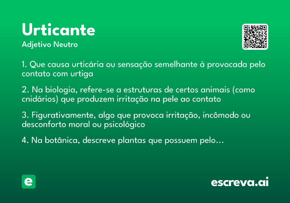 urticante