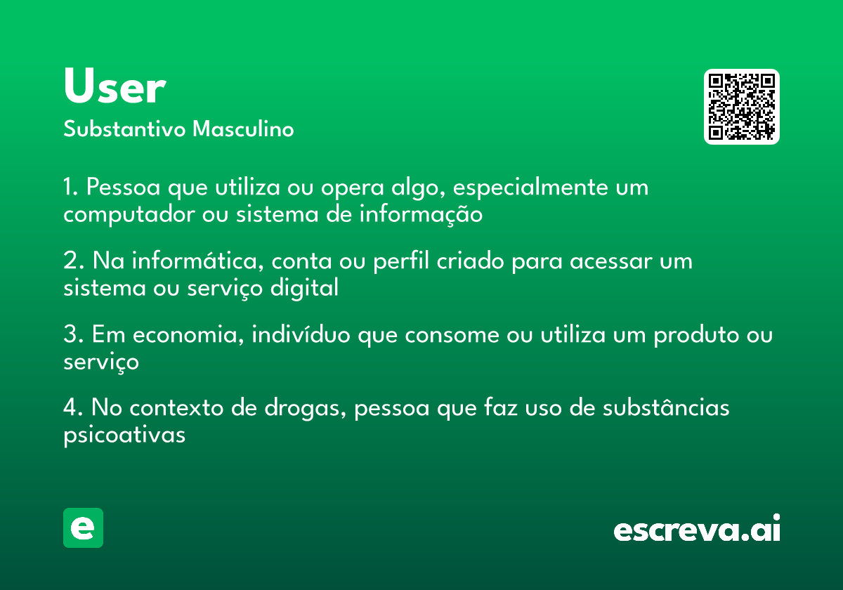 user