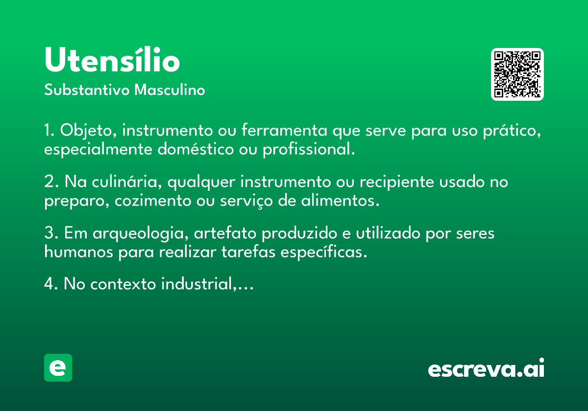 utensílio