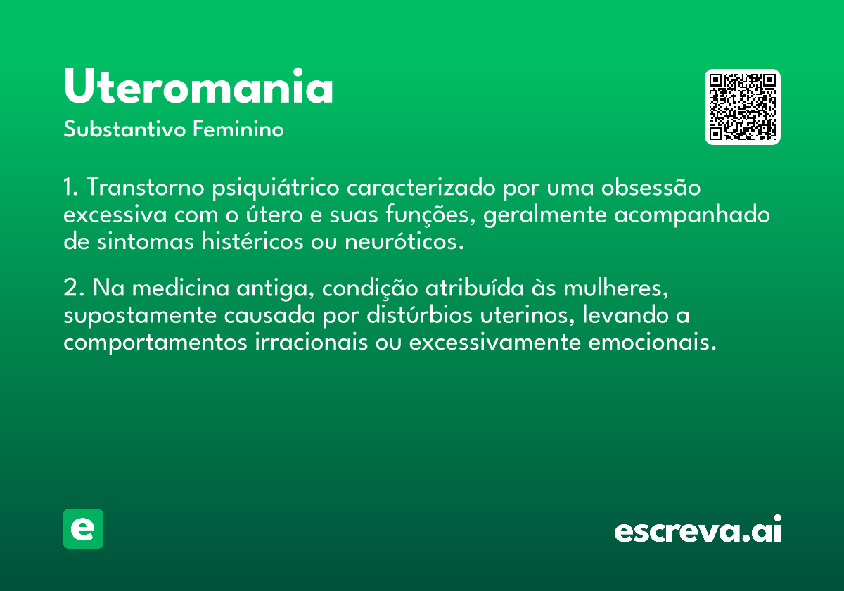 uteromania