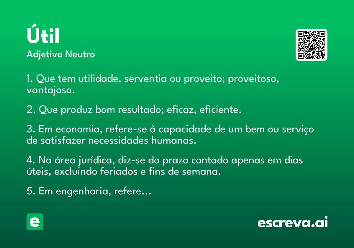 útil