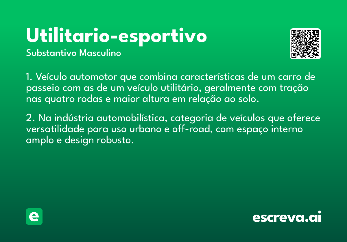 utilitario-esportivo