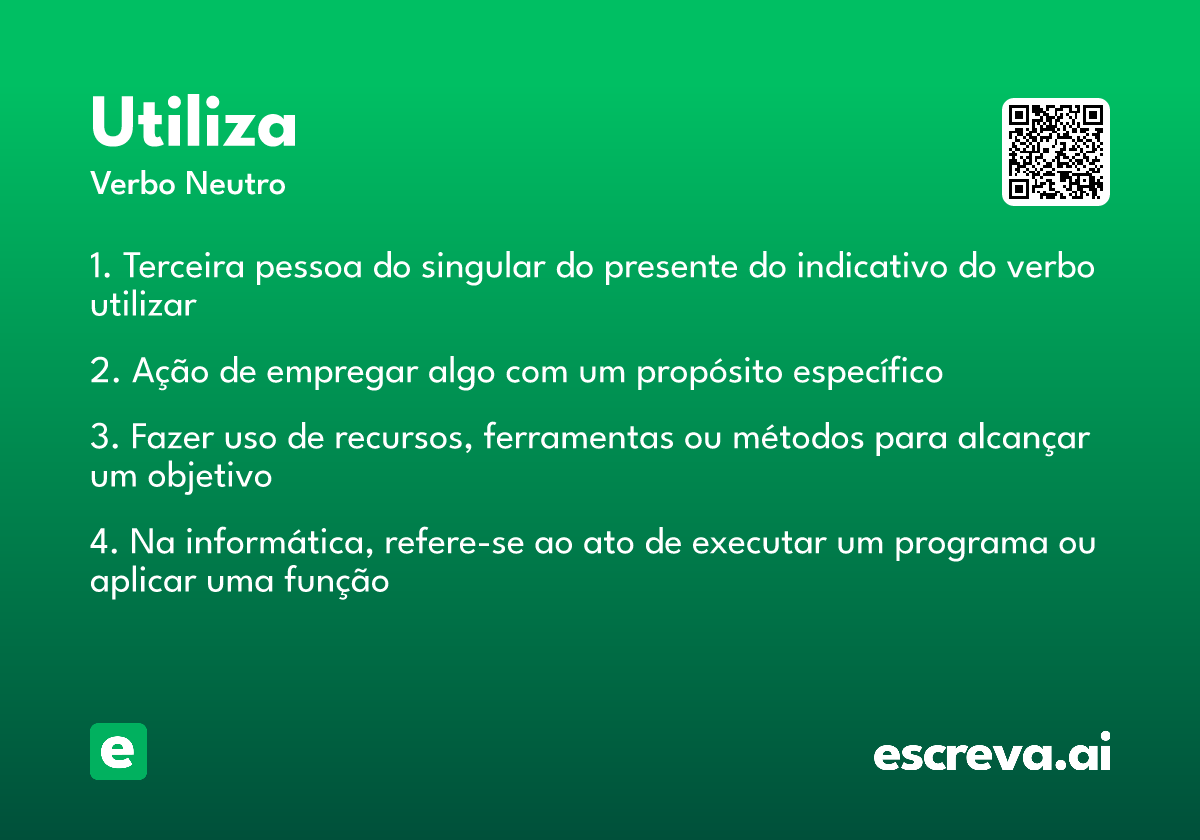 utiliza