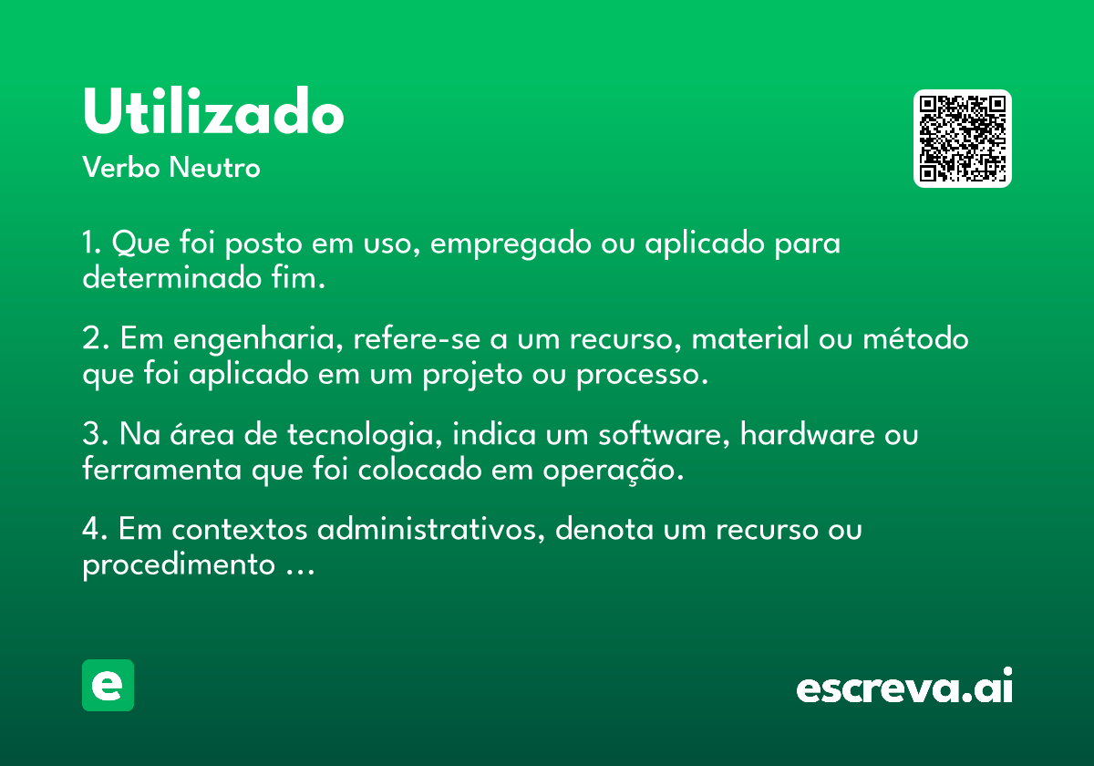 utilizado
