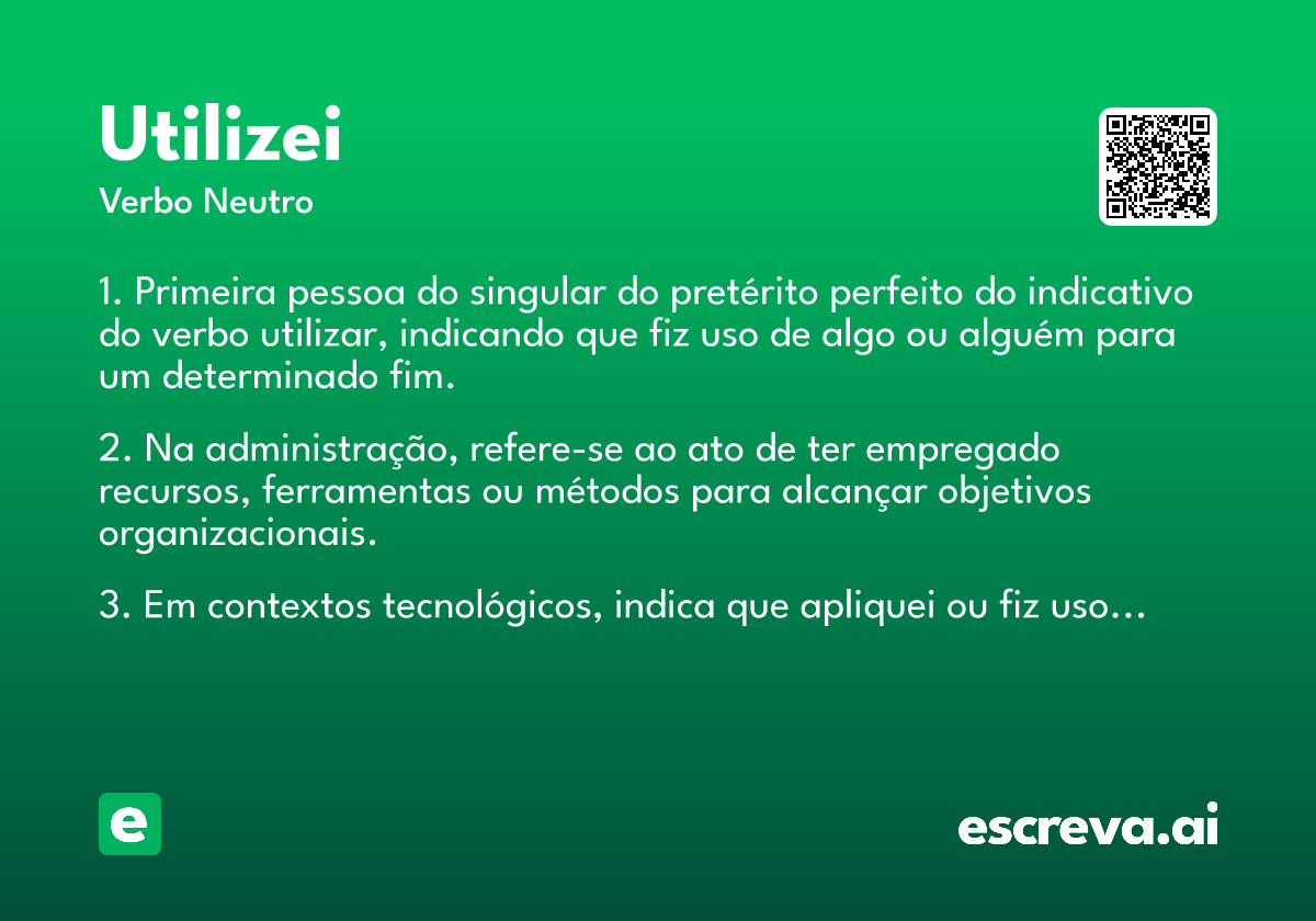 utilizei