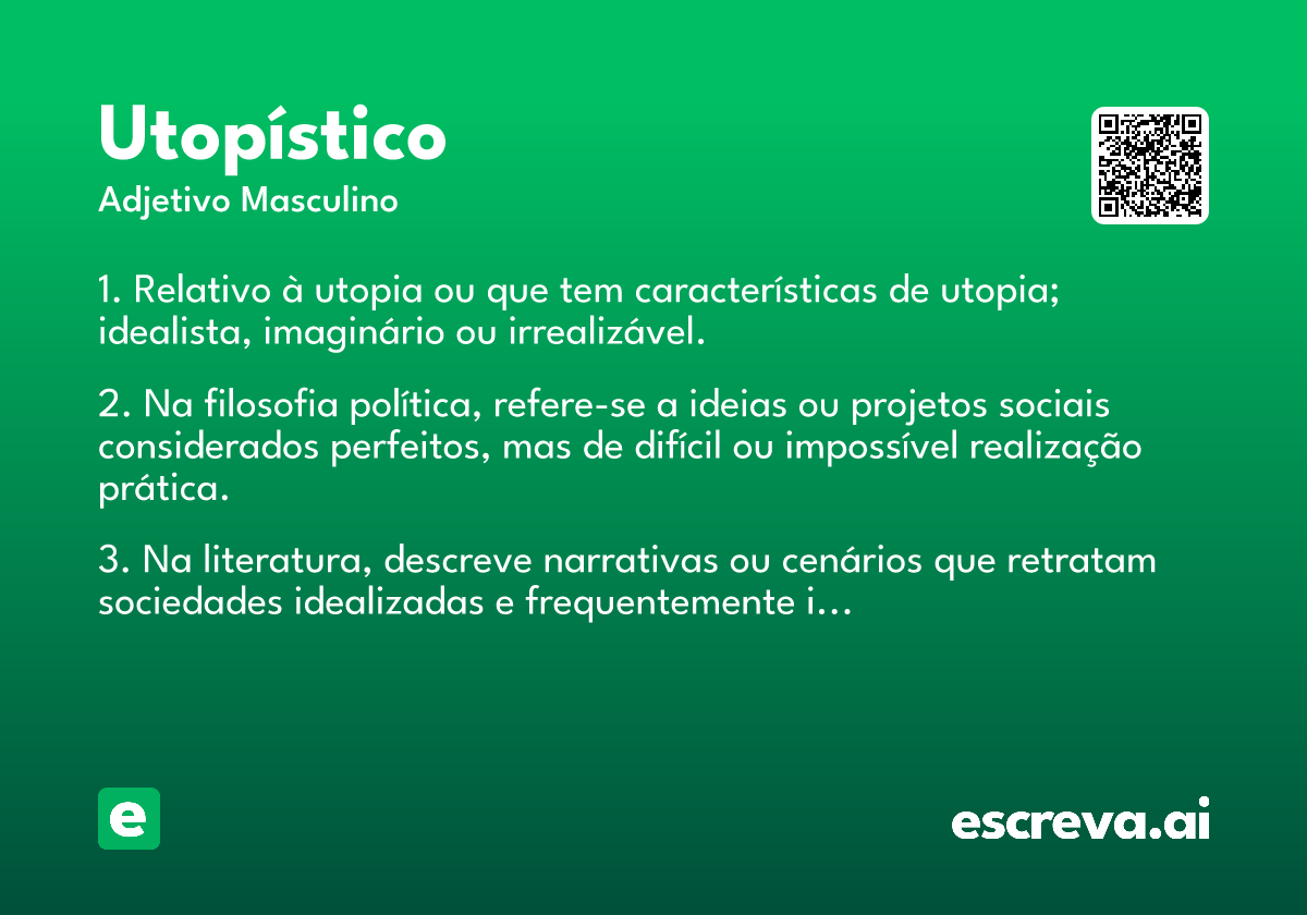 utopístico
