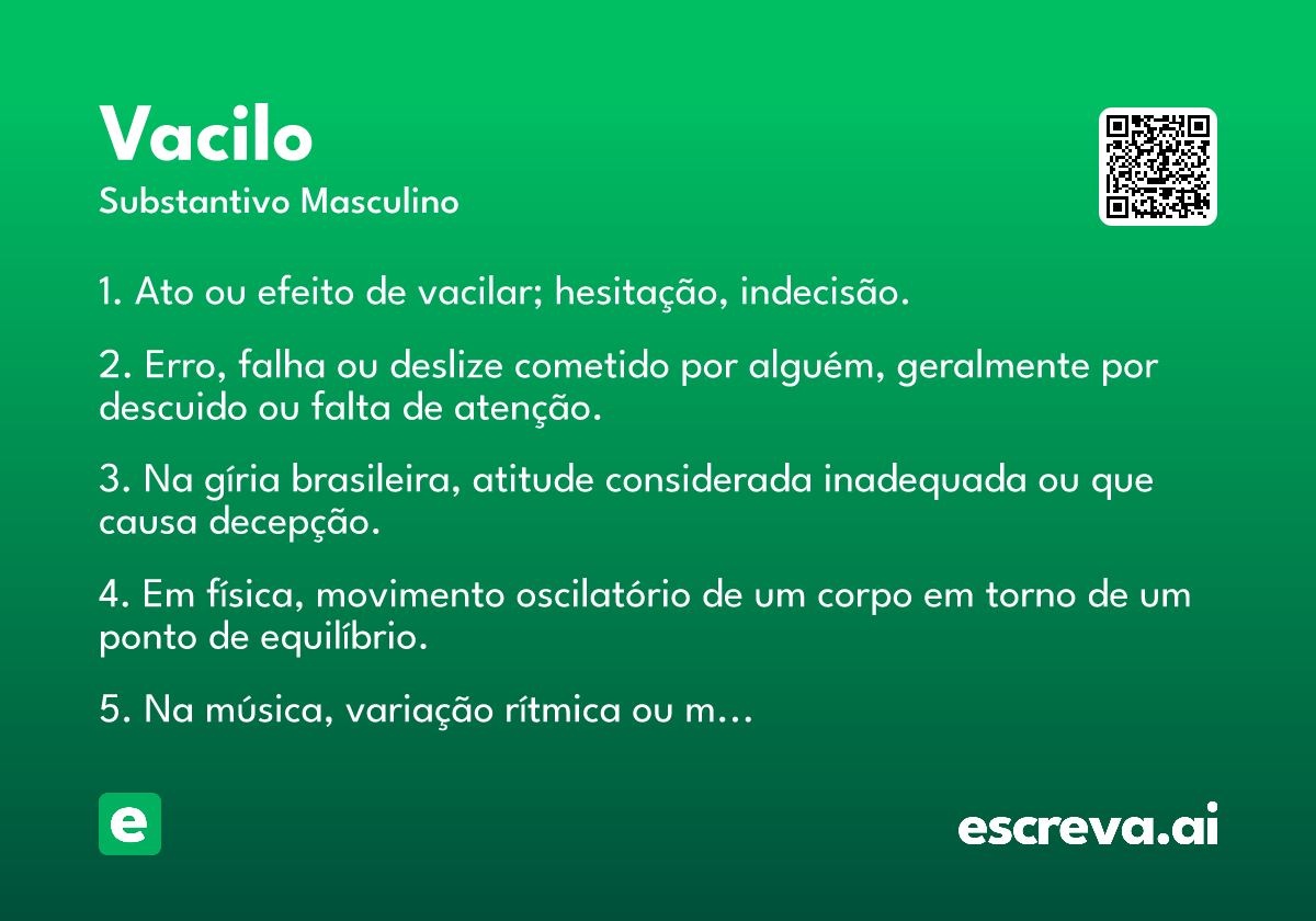 vacilo