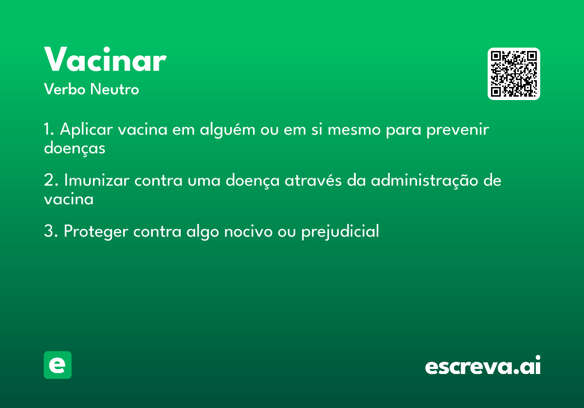 vacinar