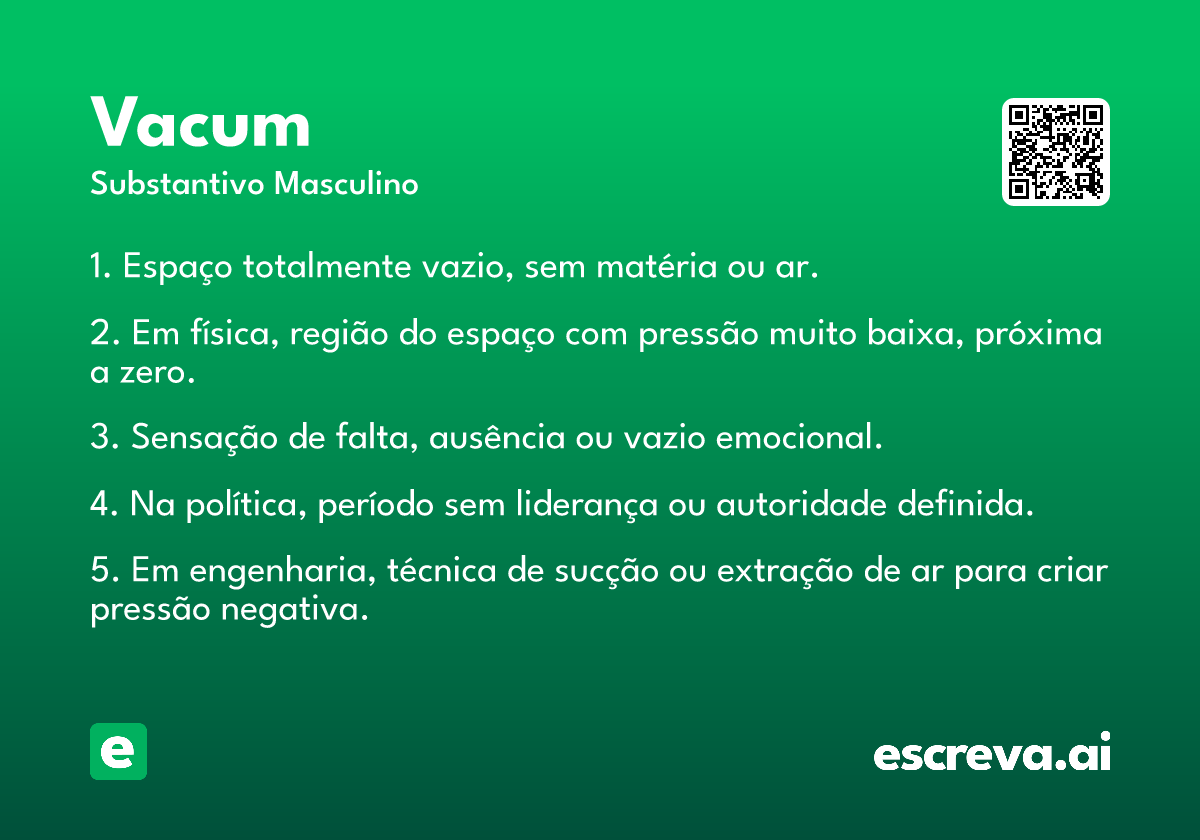 vacum