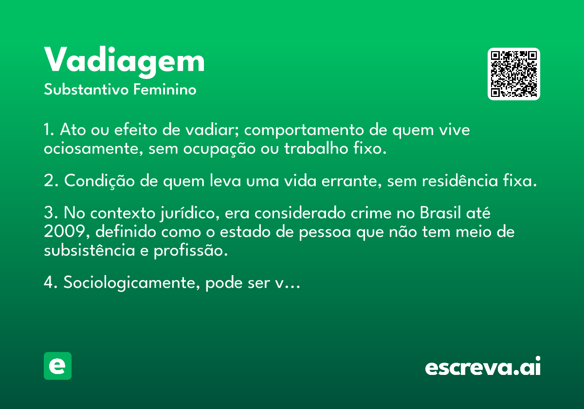 vadiagem