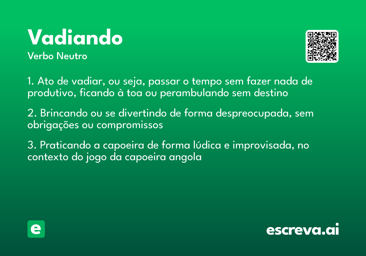 vadiando