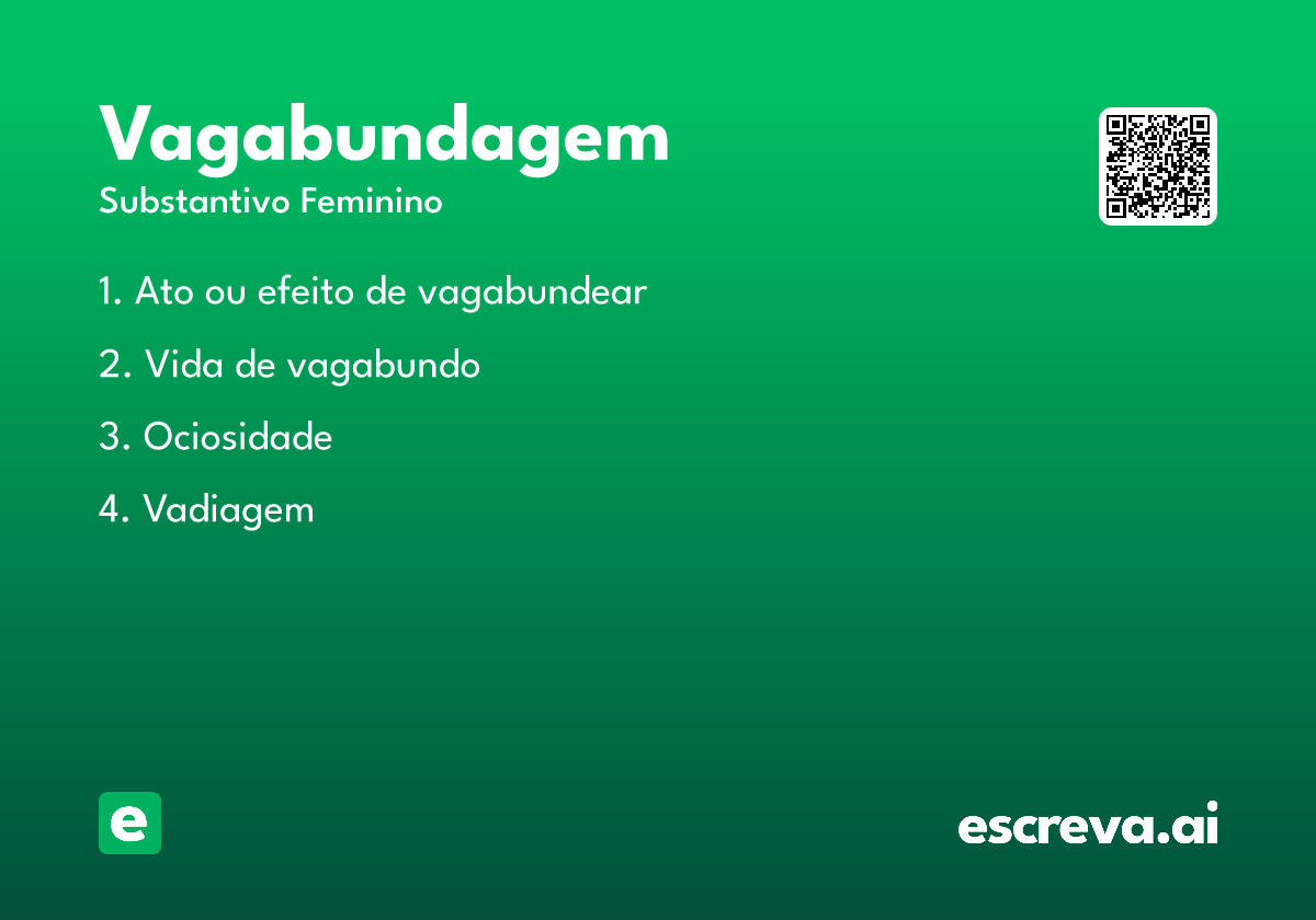 vagabundagem