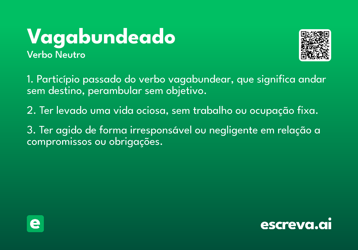 vagabundeado