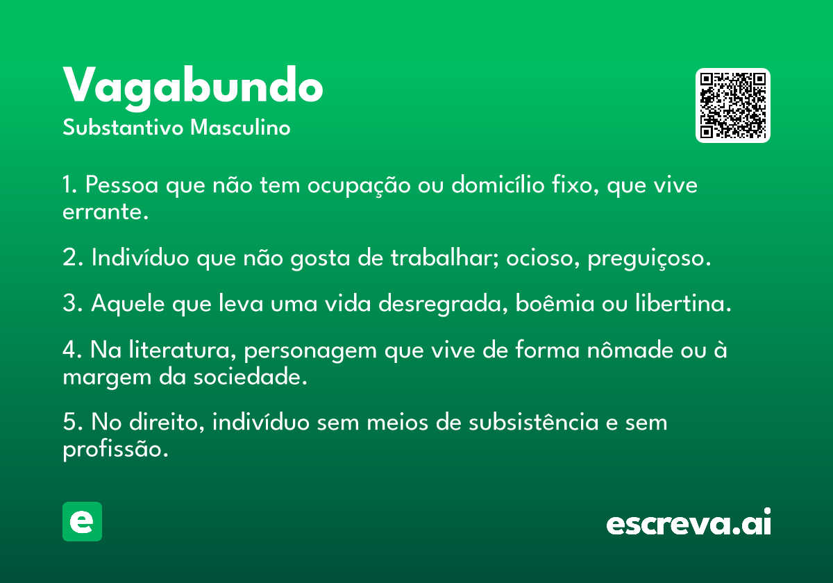 vagabundo