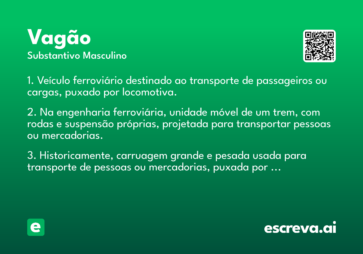 vagão