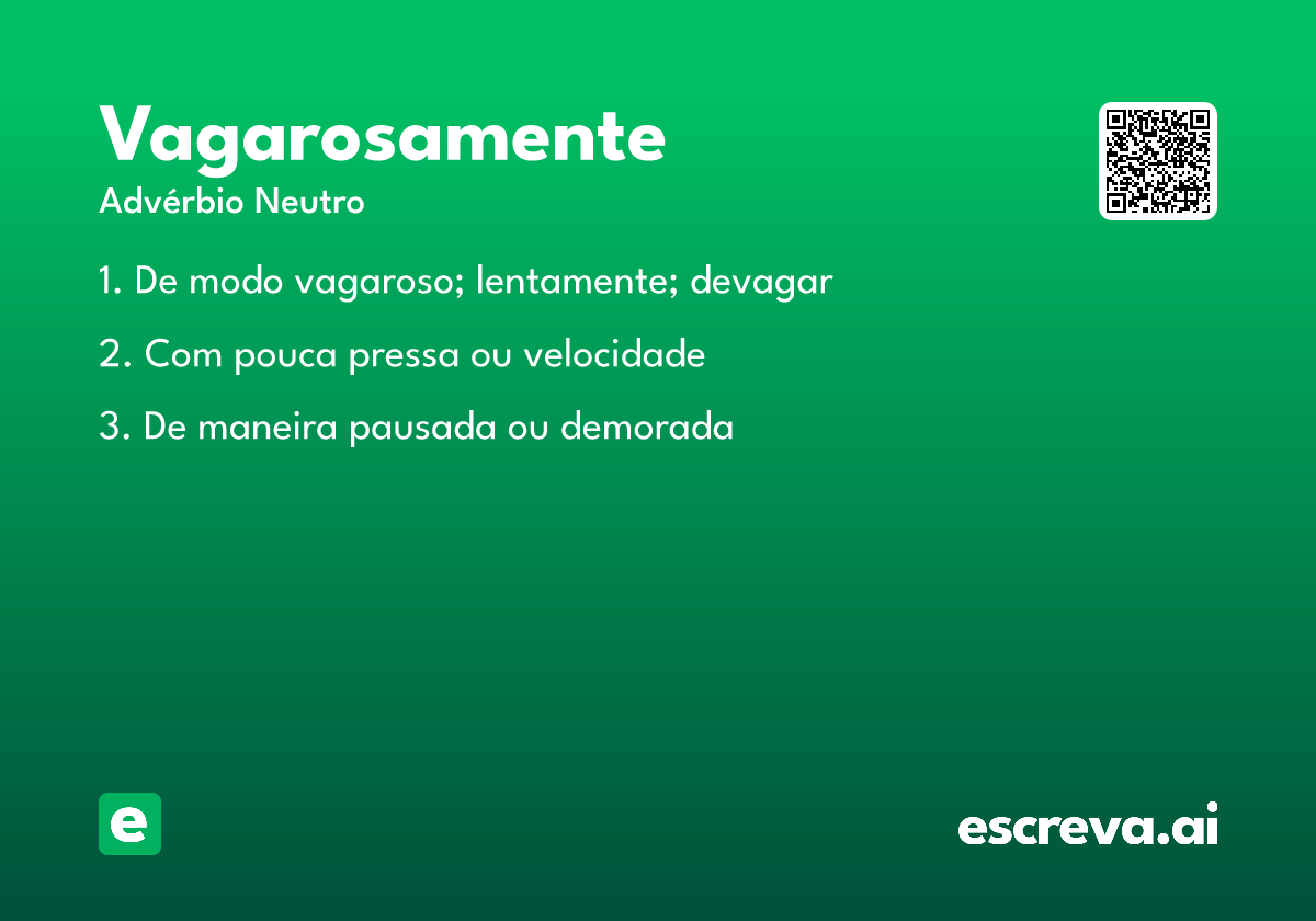 vagarosamente
