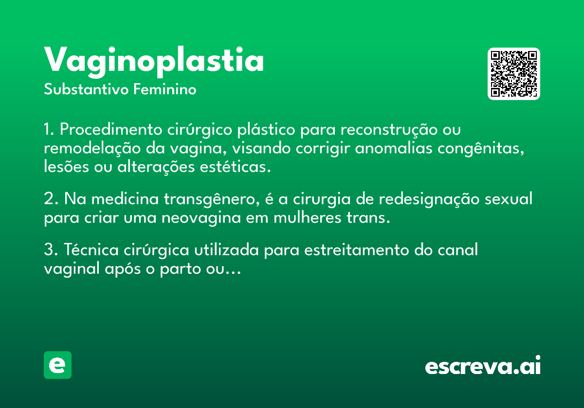 vaginoplastia