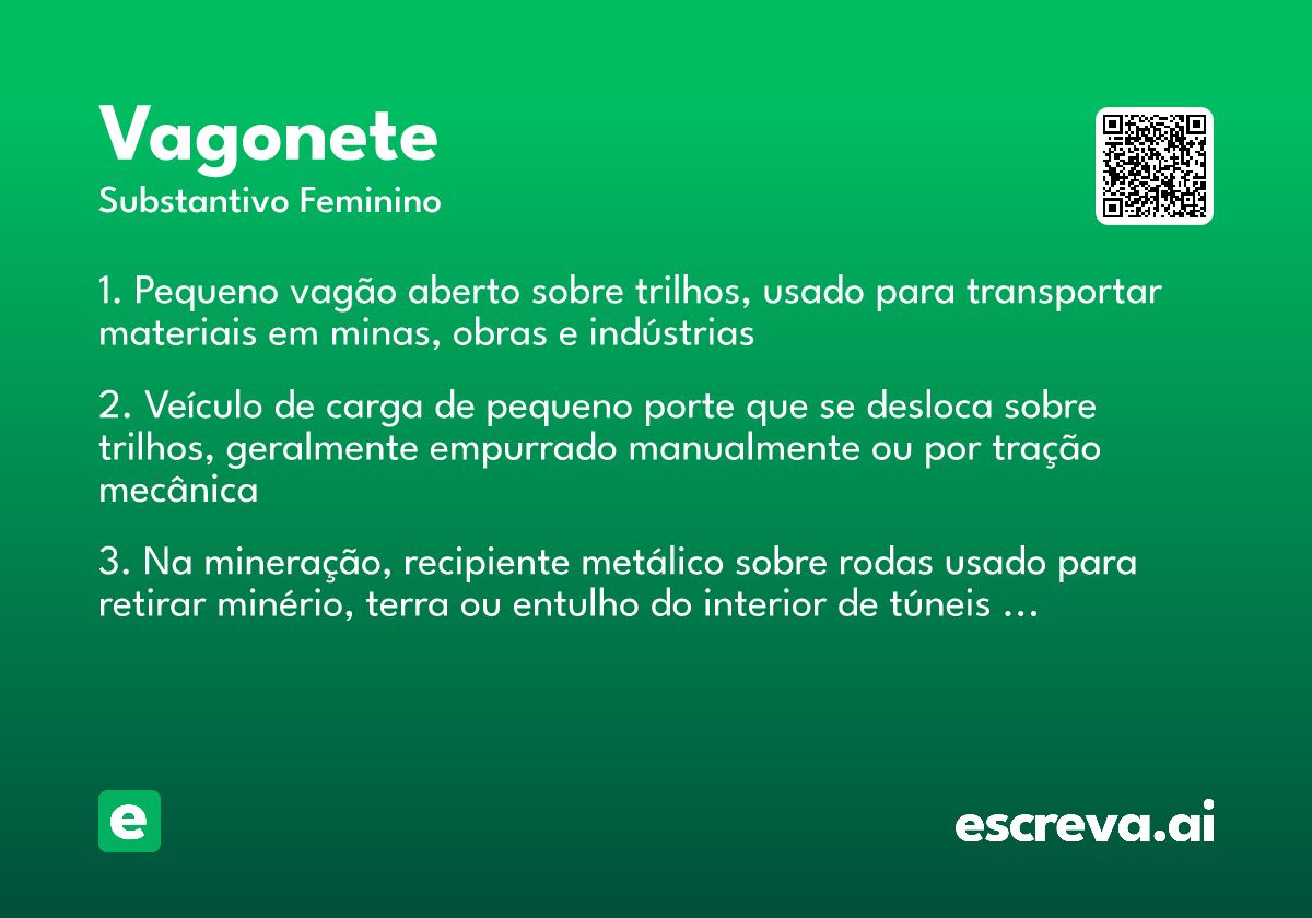 vagonete