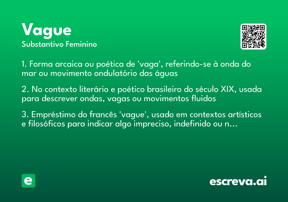 vague