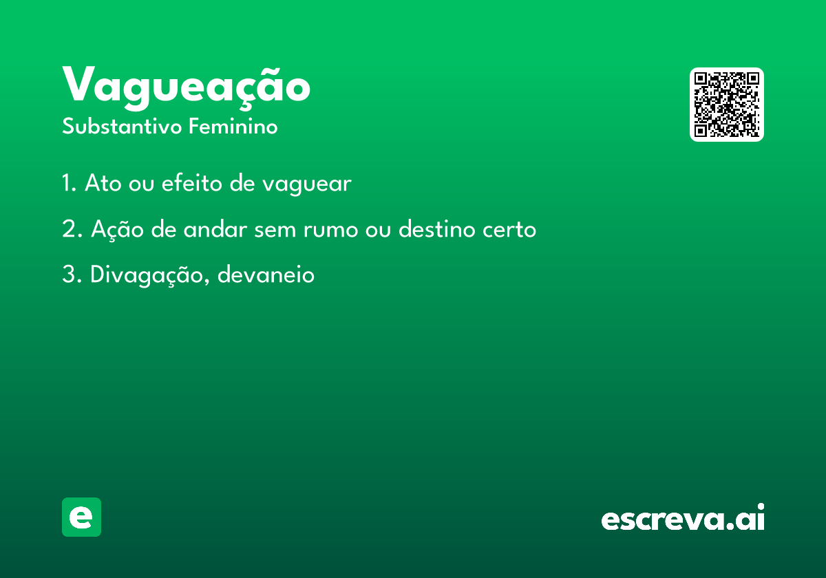 vagueação