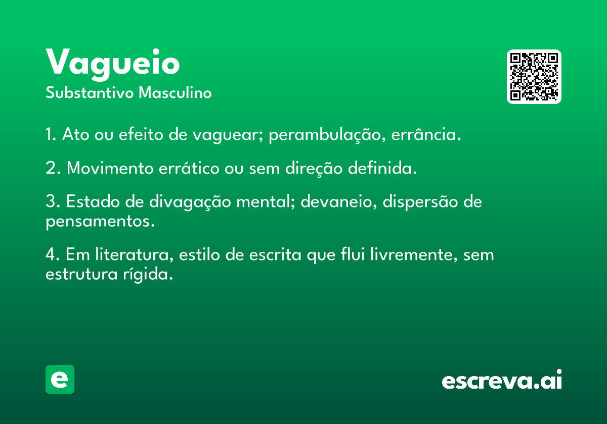 vagueio