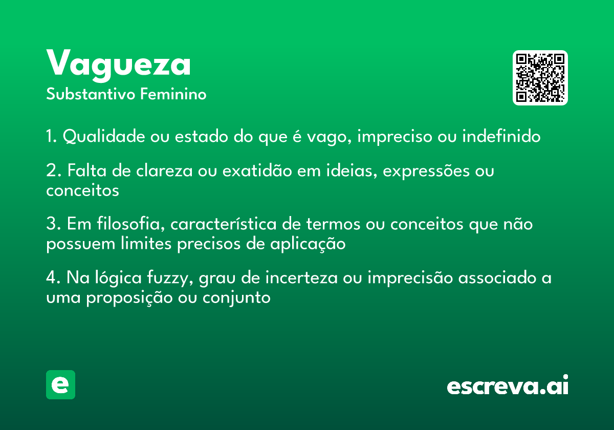 vagueza