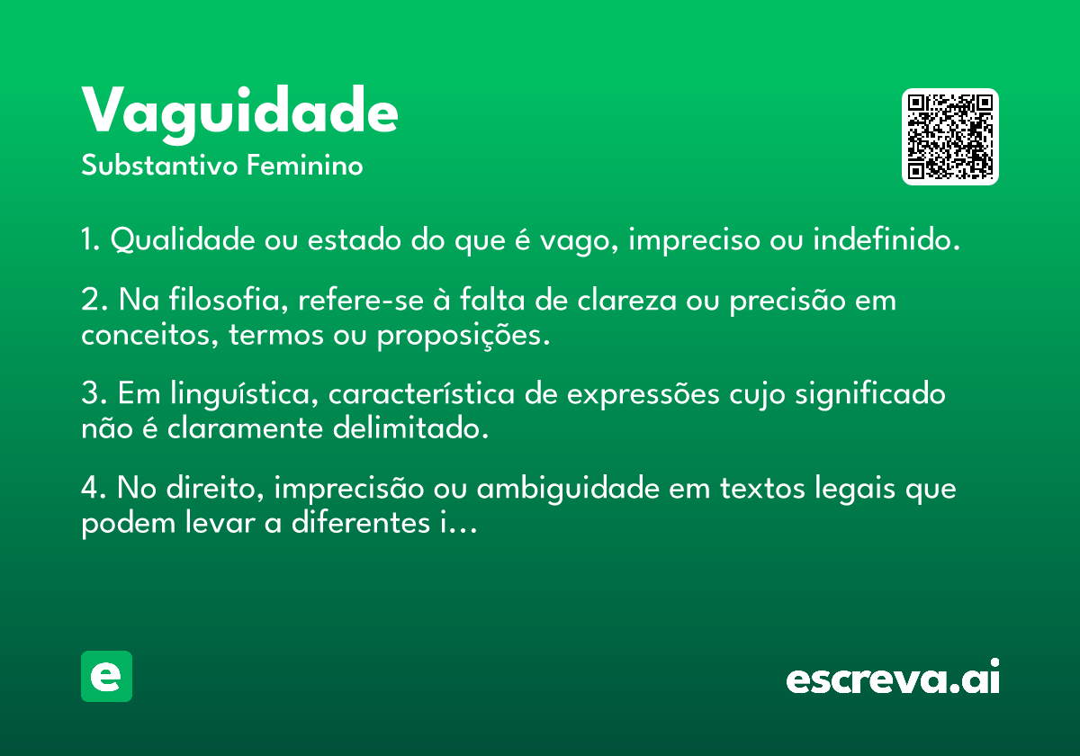 vaguidade