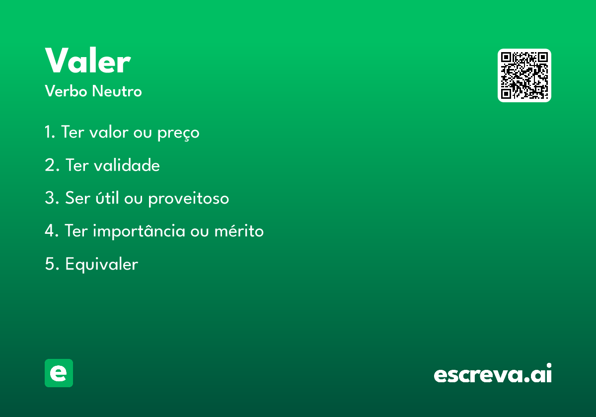 valer