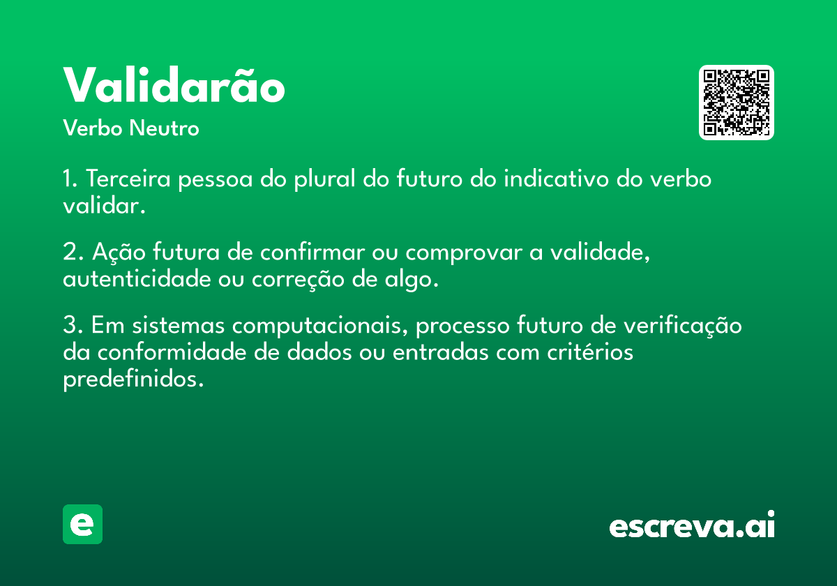 validarão