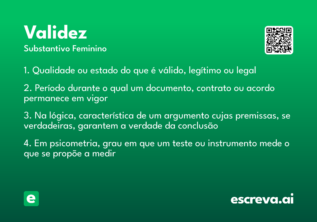validez