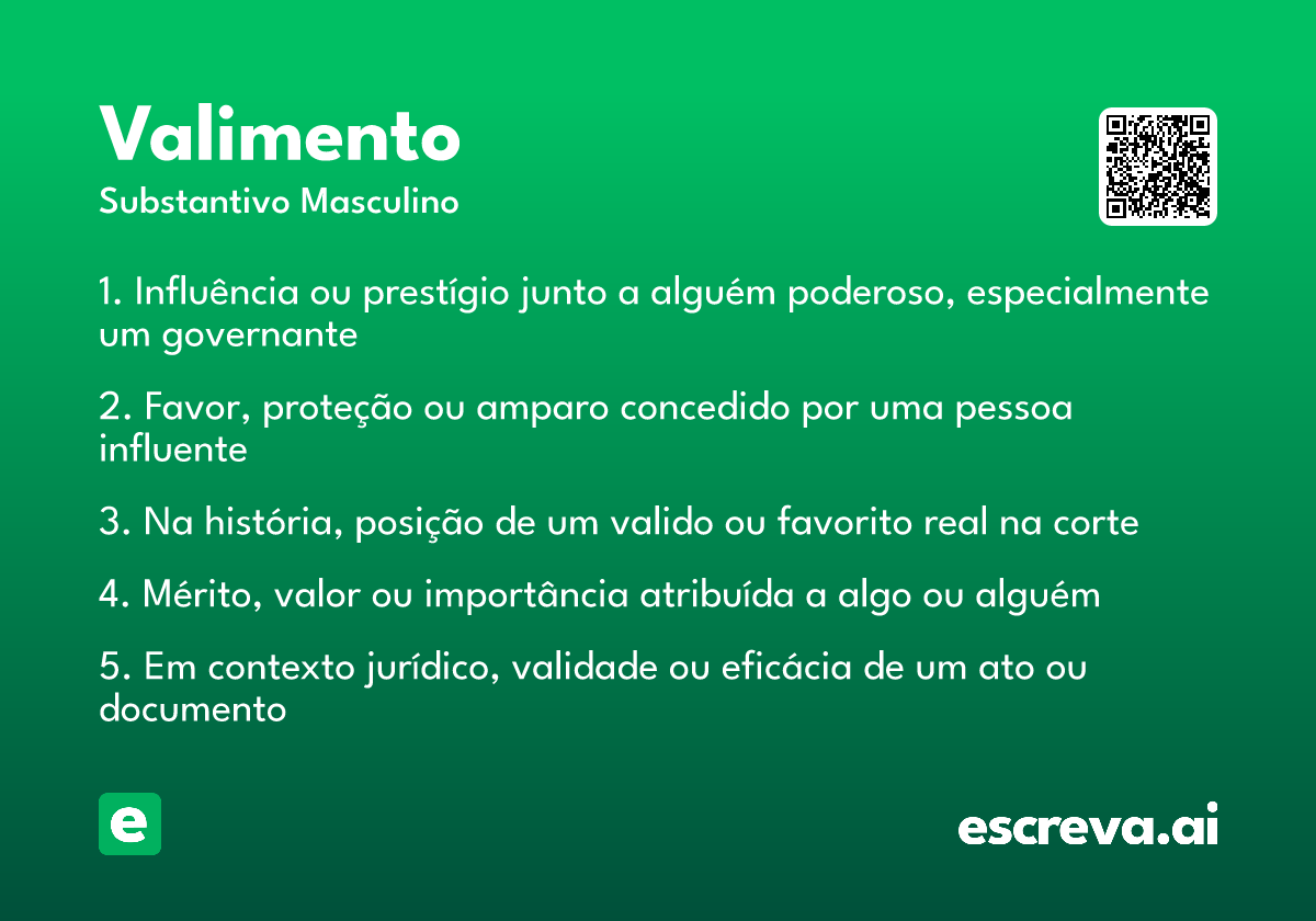 valimento