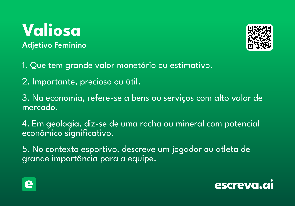 valiosa