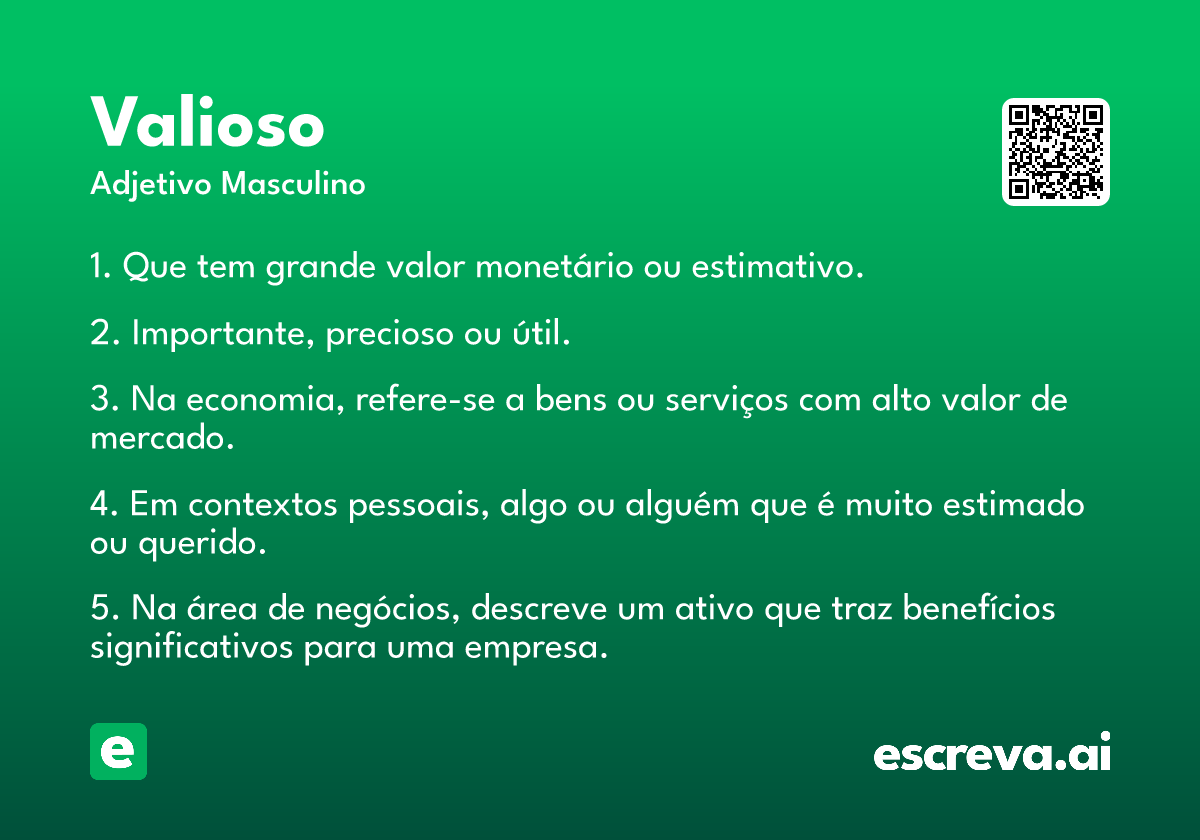 valioso