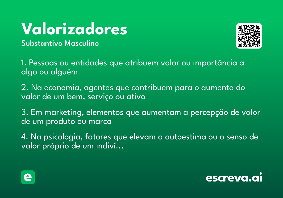 valorizadores