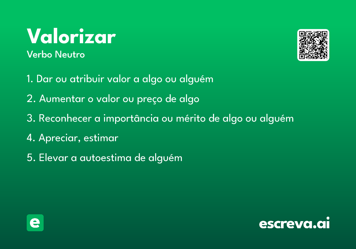 valorizar