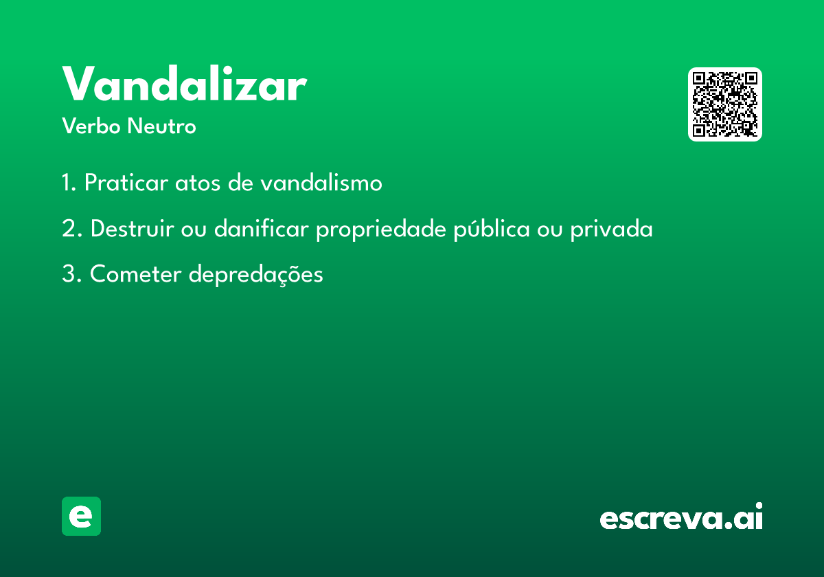 vandalizar