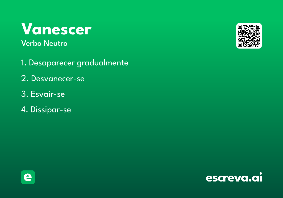 vanescer